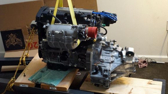 Finally, assembled. Don't mind the crappy red intake pipe hose, its temporary until I decide what to do with a real intake setup. Advice and tips always helpful.