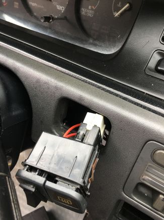 And left the switch for later use or for removal later.