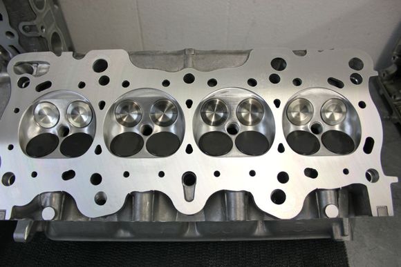 Inconel exhaust and custom chamber D shape.