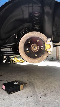 CSR rotors from 88 rotors
Win max W3 pads