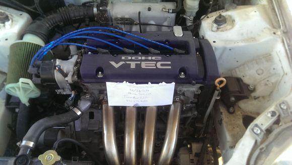Made nearly 190whp with stock tb and small, dented eBay header. Dyno chart available for serious buyers.