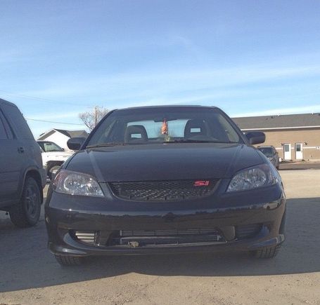 Figured if sgi is getting paid to put my front end together I may as well get some after market lights and grille. I know what your thinking...they don't make an em2 si well it's a Canadian si-g so what ever close enough.