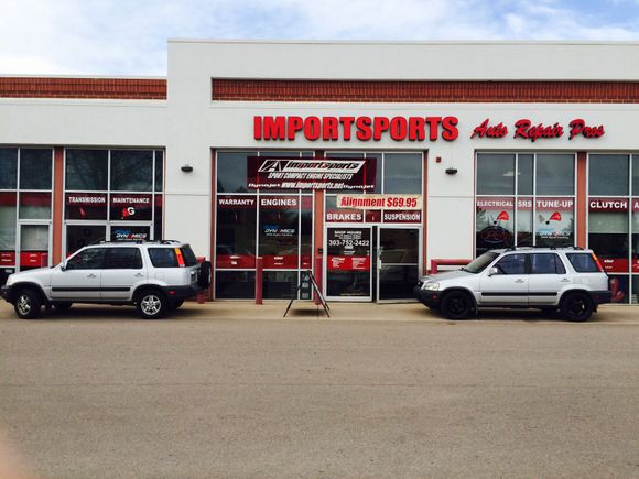 Picking up one project CRV/vtec na dropping off project CRV/turbo