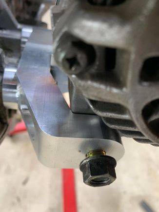 Had a little clearance issue, brought the part back and he programmed the mode for clearance in no time and ran the part. Turned out really nice after mulling it off at a 45 degree angle so the alt had clearance to tilt towards the engine more. We didn’t have a block at his shop so he was uncertain of what clearances would affect things but I think it turned out really awesome. 