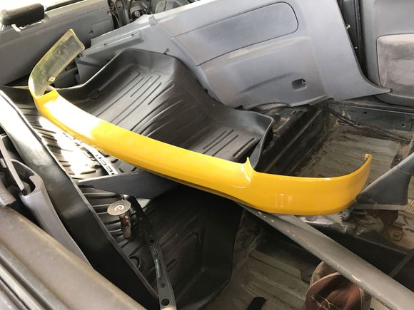 Py oem type r lip used fresh paint