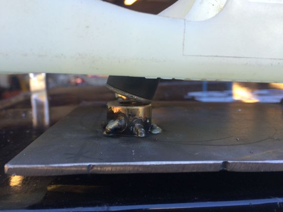 Mounting holes are not straight up and down.