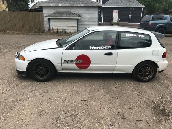 Finished my list of 20 things left until I race, now shes ready to go. I'm going to do a track day NA to make sure the gamble GSR is healthy, then turbo it.