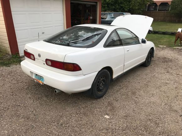 Rusty, bad body work.