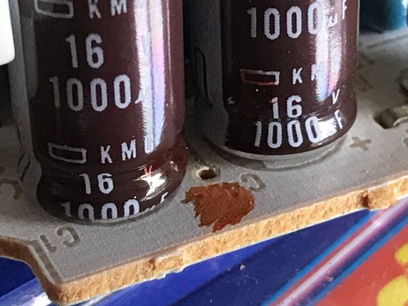 Capacitors - you will need QTY 2, 16V, 1000uF (micro-Farad).