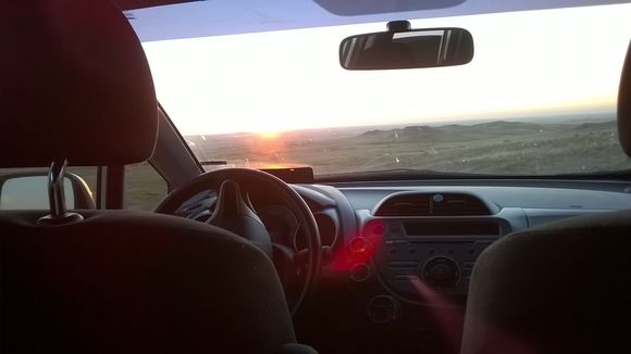 Just before the sunrise