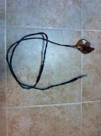 Here is the corner light connections.
