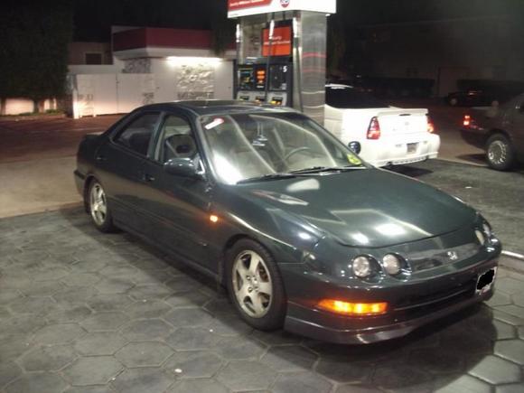 putting gas
