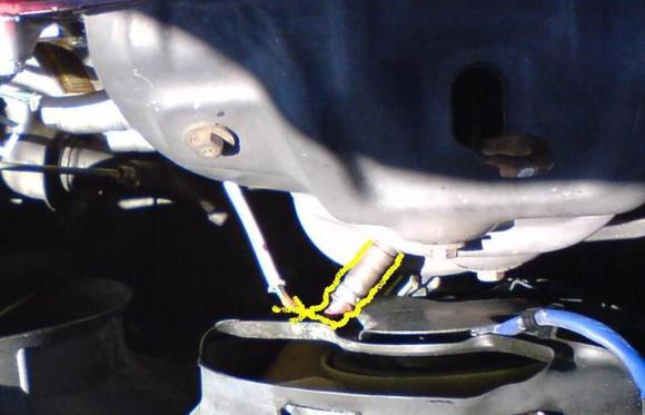 secondary, oxygen sensor
code 65 if wires short and car's jerk or feels like going to stall after changing gears