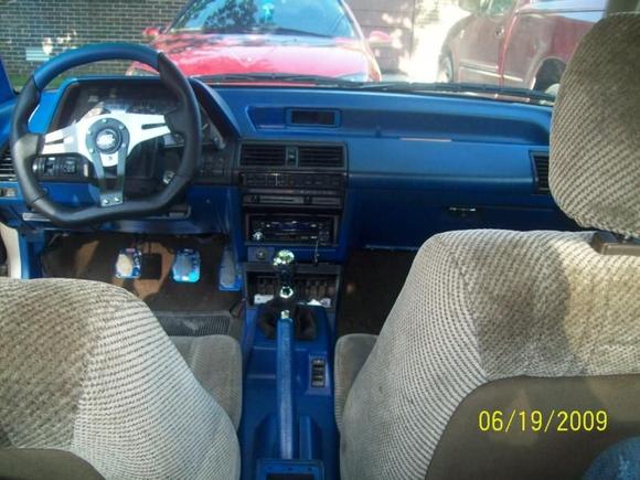 my interior ive been changing from brown to blue not finished but will be soon 2