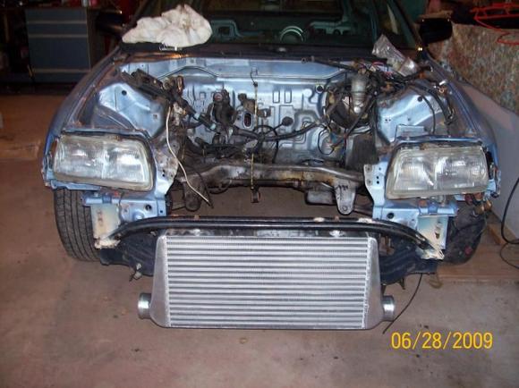 inter kooler mounting