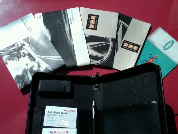 My 99 gsr all the papers from the dealer