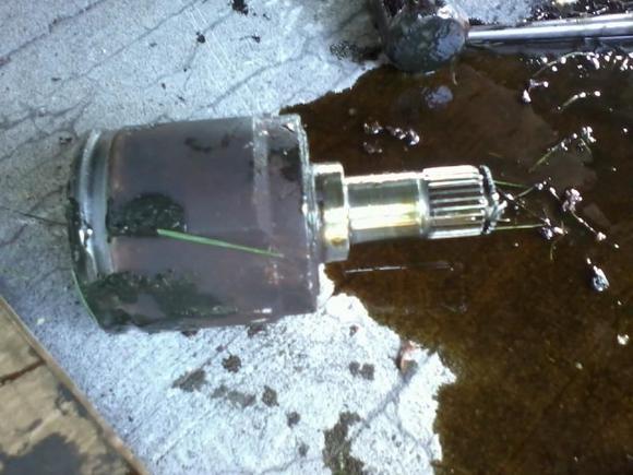 Part of CV Axle that "WAS" in transmission