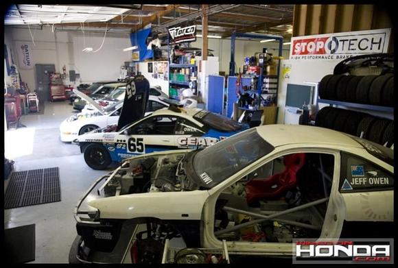 Special Projects Race Shop October 2008
the interesting part of the building we call "The Toy Shop"