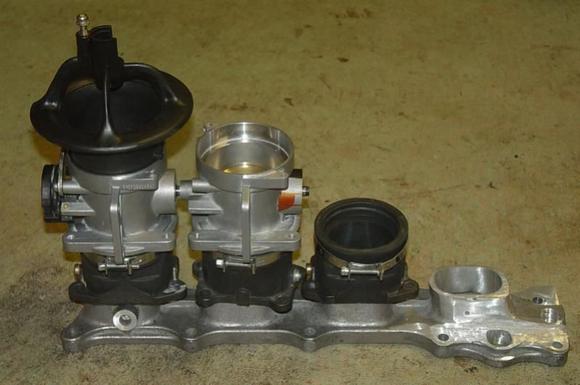 Progression of the runner / manifold setup