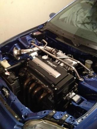 motor dropped in