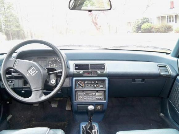 Original Blue Interior
