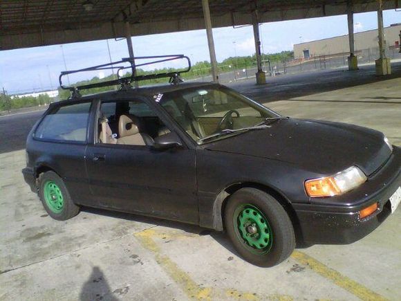 roof racked
