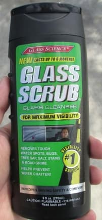 Glass Science Glass Scrub