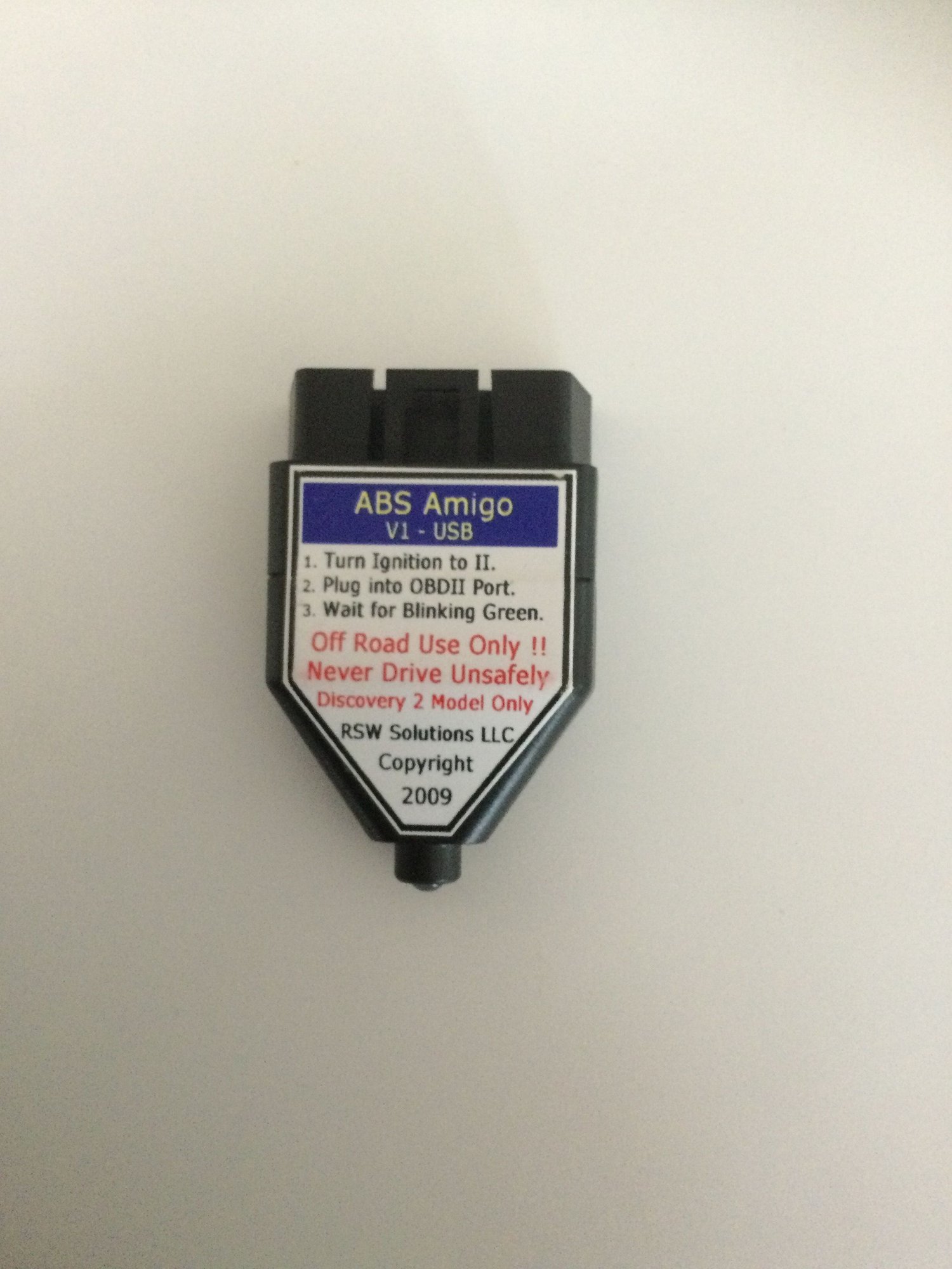 Accessories - ABS Amigo V1 scan tool for the 3 amigos - Used - 1999 to 2004 Land Rover Discovery - Ballston Lake, NY 12019, United States