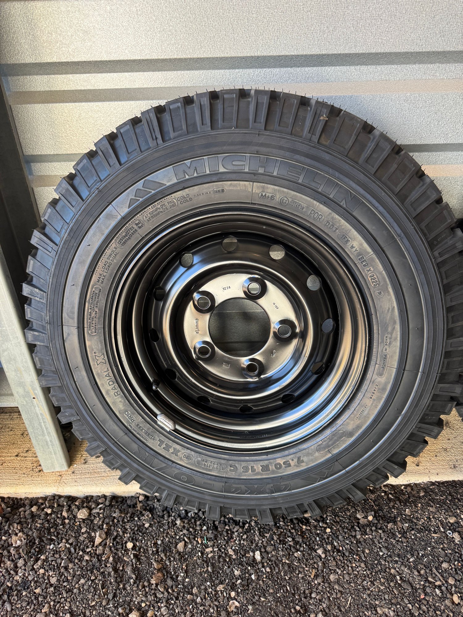 Wheels and Tires/Axles - 16” Wolf wheels and Michelin 7.50x16 tires set of 4 or 5 - New - 1983 to 1997 Land Rover All Models - Pensacola, FL 32507, United States