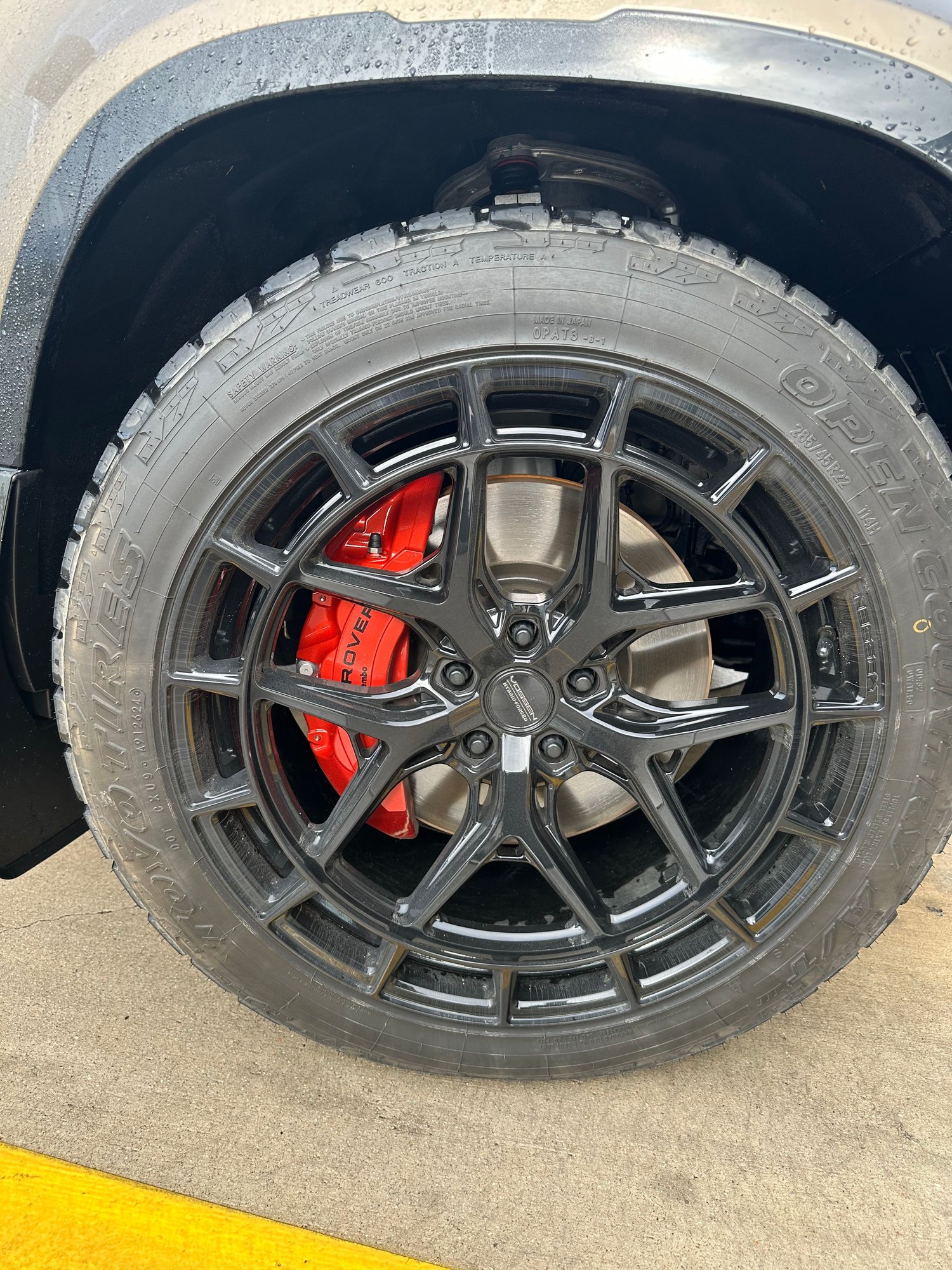 Wheels and Tires/Axles - Vossen HFX1 with Toyo Open Country AT III tires - Used - -1 to 2026  All Models - Austin, TX 78731, United States