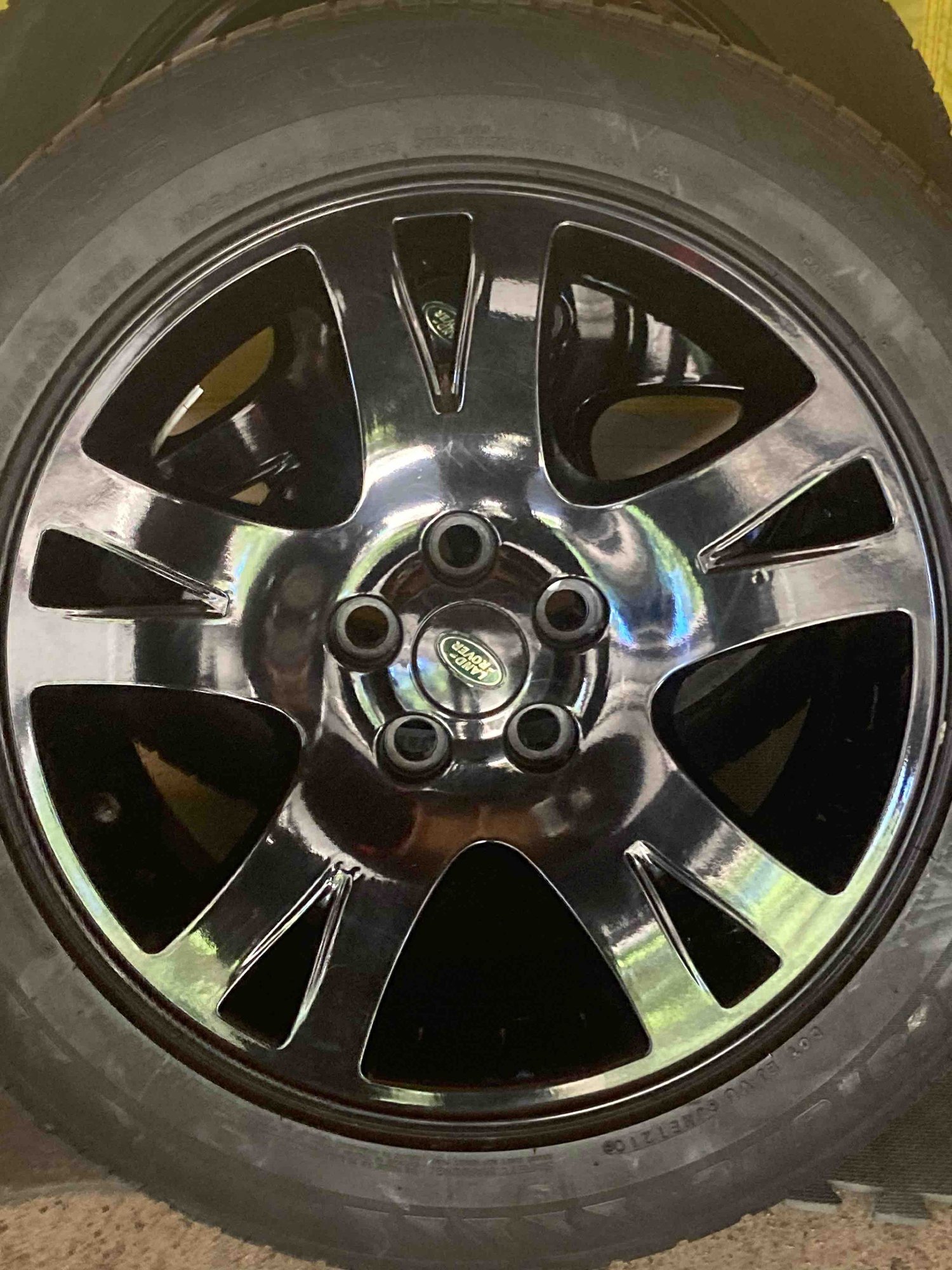 Wheels and Tires/Axles - 4 Black OEM RRS Wheels RRC502280 with Bridgestone Blizzak 255/55-R19 - Used - 2005 to 2013 Land Rover Range Rover Sport - 2004 to 2009 Land Rover LR3 - 2009 to 2016 Land Rover LR4 - Lyons, CO 80540, United States