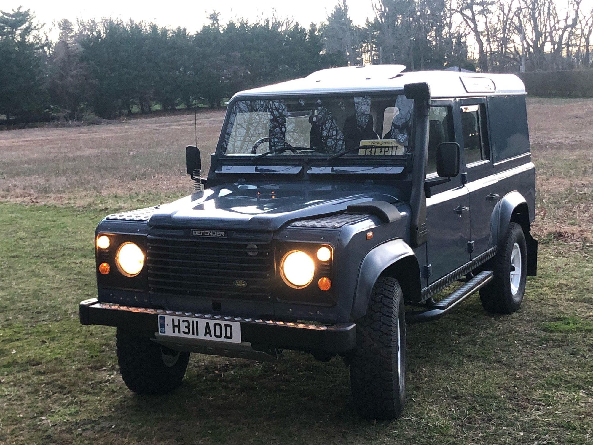 1990 Land Rover Range Rover - 1990 Land Rover Defender 110 UK Spec RHD - Used - VIN SALLDHMB7FA440603 - 4 cyl - 4WD - Manual - Wagon - Blue - Fair Haven, NJ 07704, United States