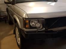 Front steel bumper from Atlantic British.