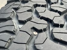 A puncture 