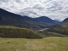 1 of a number of hay fields, there are lot of these to prep winter feed for the cattle.  No mention a ready source of water.