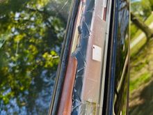 Note the windshield glue on the leading edge