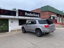 Revisiting the same Radio Shack in 2022 in my Sequoia. 