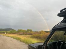 Amazing rainbow, Grand Teton National Park