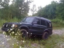 Not really driving up this gravel pile. but better than taking pictures of all the armor installed in my driveway. Now I need to install my CDL and wheel this beast, before the engine dies!
