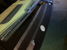 Hood reinstalled