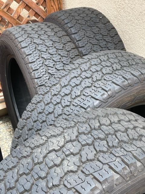Wheels and Tires/Axles - North Cal - 9K miles Good Year Wrangler A/T Adventure 255/60r20 113h - Used - 2021 Land Rover Defender 110 - Pleasanton, CA 94588, United States