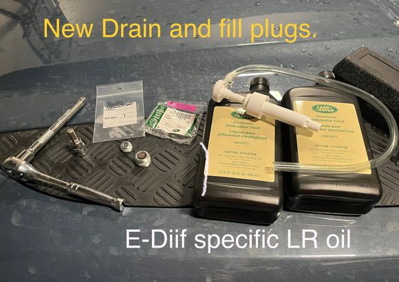 1.3qts OEM oil 
Cheap manual pump
