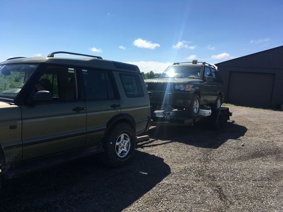 Towed the range in for a safety and etest