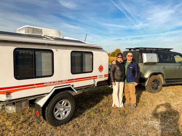 The new trailer and defender owners :D