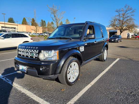 Pre-transport, sitting outside Portland.