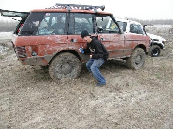 Nate approves of this mud.