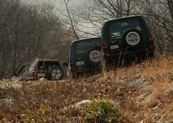 a few rovers on the trail