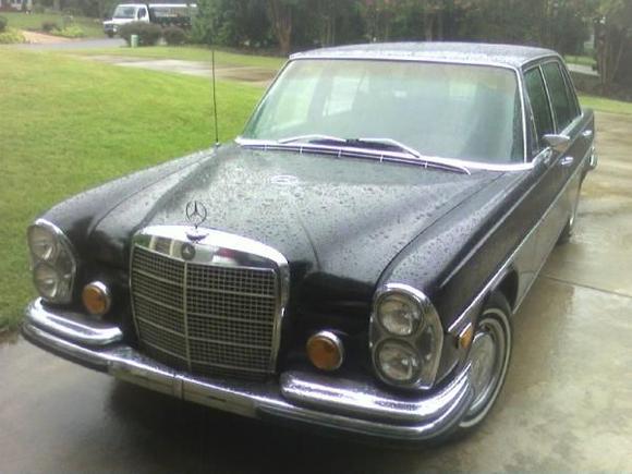 6.3 L V8 with mechanical fuel injection.  They do not build them like this anymore...