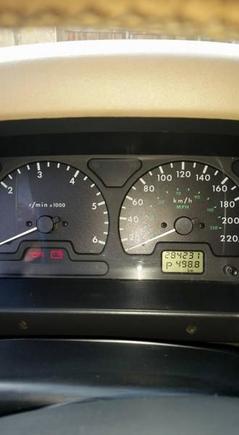 284xxx km and she still runs pretty strong