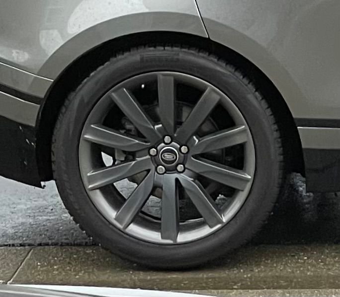 Wheels and Tires/Axles - [NorCal] 21” Wheels with Pirellis, Like New, RR Velar dark grey/gunmetal OEM wheels - Used - All Years Land Rover Range Rover Velar - All Years Any Make All Models - Fremont, CA 94538, United States